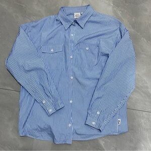 Blue Striped Men's Shirt